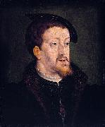 Jan Cornelisz Vermeyen Portrait of Charles V (1500-58), emperor of the Holy Roman Empire painting